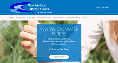 Desktop Screenshot of newvisionswater.com