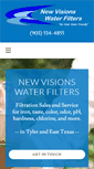 Mobile Screenshot of newvisionswater.com